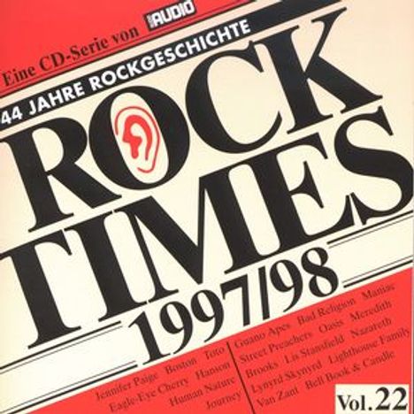 Rock Times 1997/1998 Vol. 22, CD