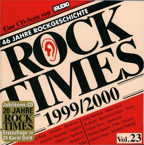 Rock Times 1999/2000 Vol. 23, CD