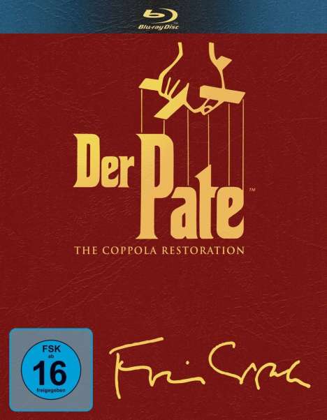Der Pate I-III (The Coppola Restauration) (Blu-ray), 4 Blu-ray Discs