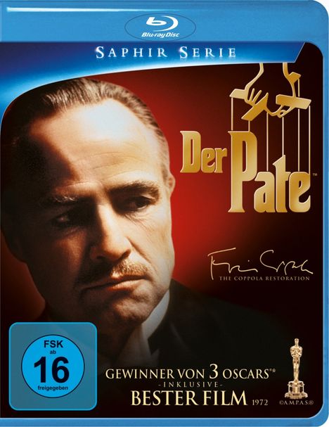 Der Pate I (Blu-ray), Blu-ray Disc