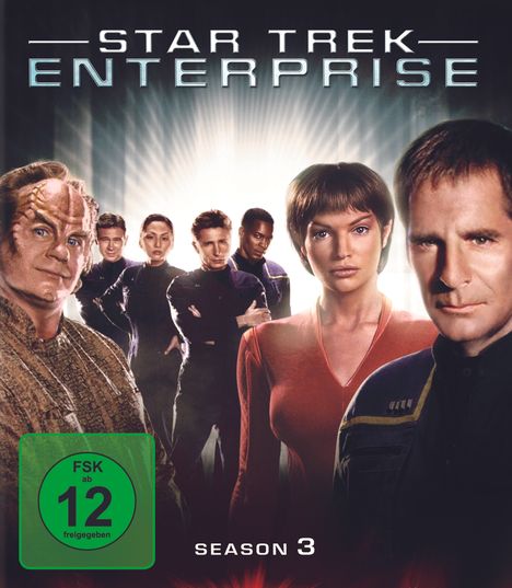 Star Trek Enterprise Season 3 (Blu-ray), 6 Blu-ray Discs