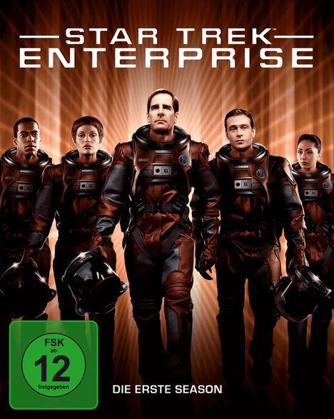 Star Trek Enterprise Season 1 (Blu-ray), 6 Blu-ray Discs