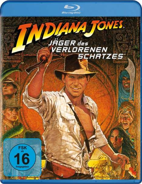 Indiana Jones - Jäger des verlorenen Schatzes (Blu-ray), Blu-ray Disc