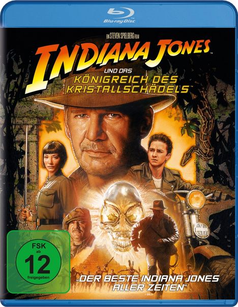 Indiana Jones und das Königreich des Kristallschädels (Blu-ray), Blu-ray Disc