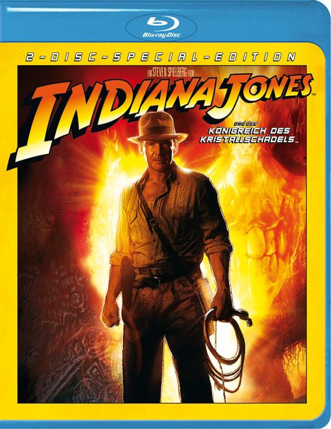 Indiana Jones und das Königreich des Kristallschädels (Blu-ray), 2 Blu-ray Discs