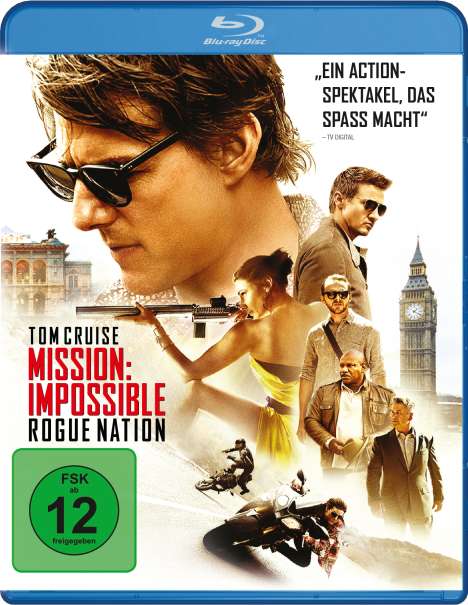 Mission: Impossible - Rogue Nation (Blu-ray), Blu-ray Disc