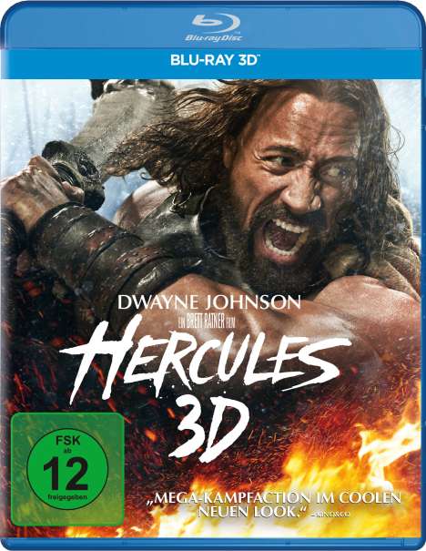 Hercules (2014) (3D Blu-ray), Blu-ray Disc