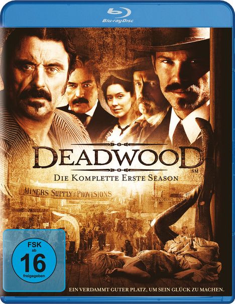 Deadwood Season 1 (Blu-ray), 3 Blu-ray Discs
