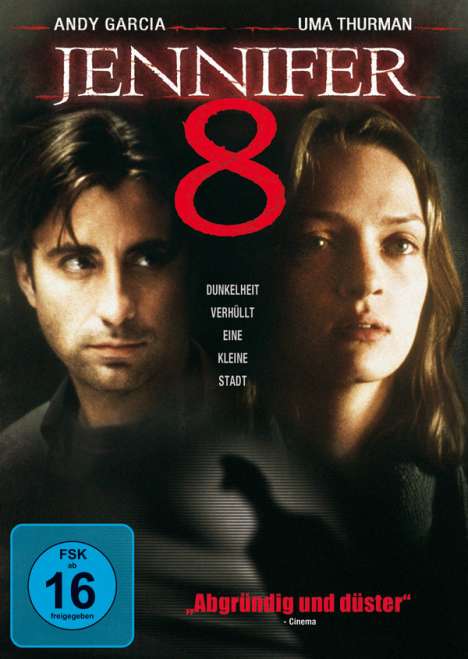 Jennifer 8, DVD