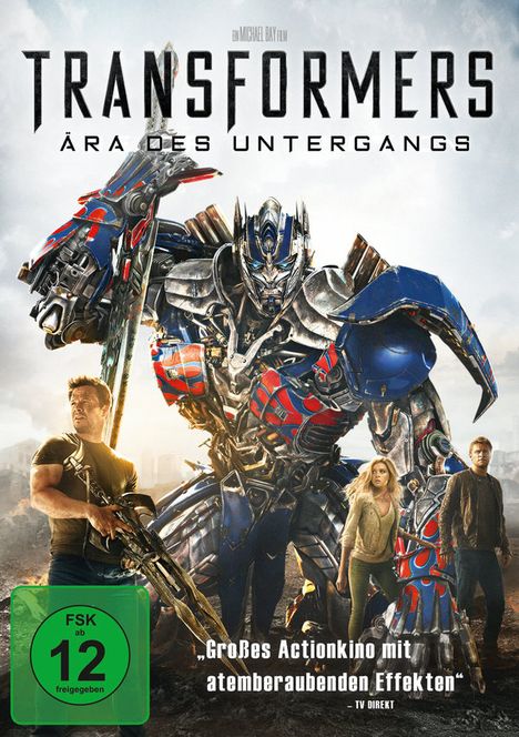 Transformers 4: Ära des Untergangs, DVD