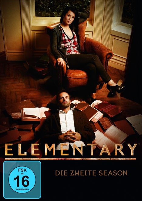 Elementary Season 2, 6 DVDs