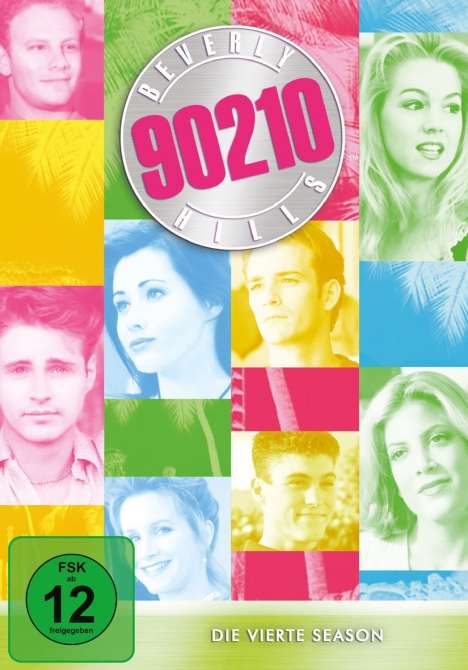 Beverly Hills 90210 Season 4, 8 DVDs