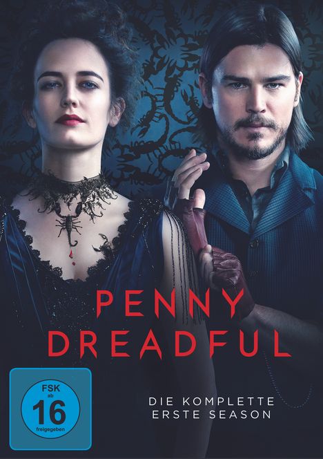 Penny Dreadful Season 1, 3 DVDs