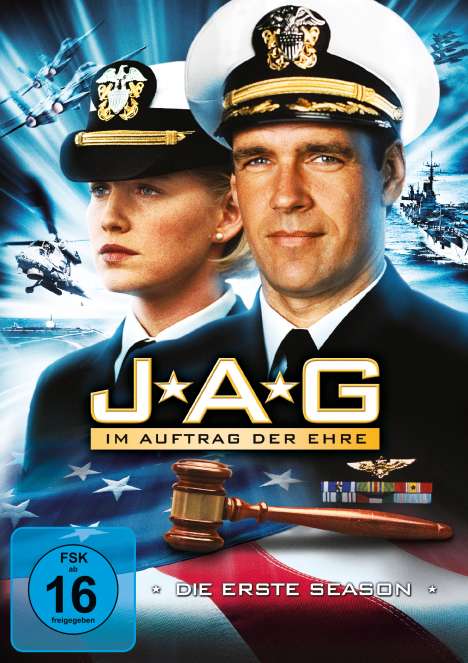 J.A.G. - Im Auftrag der Ehre Season 1, 6 DVDs