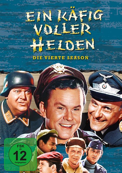 Ein Käfig voller Helden Staffel 4, 4 DVDs