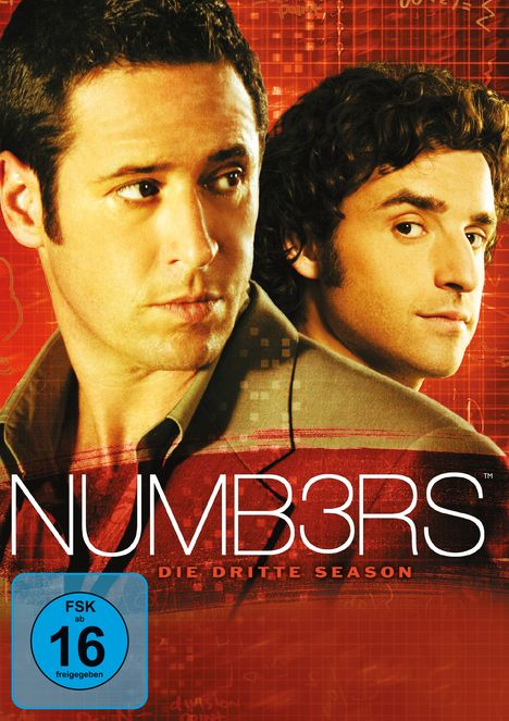 Numb3rs Season 3, 6 DVDs