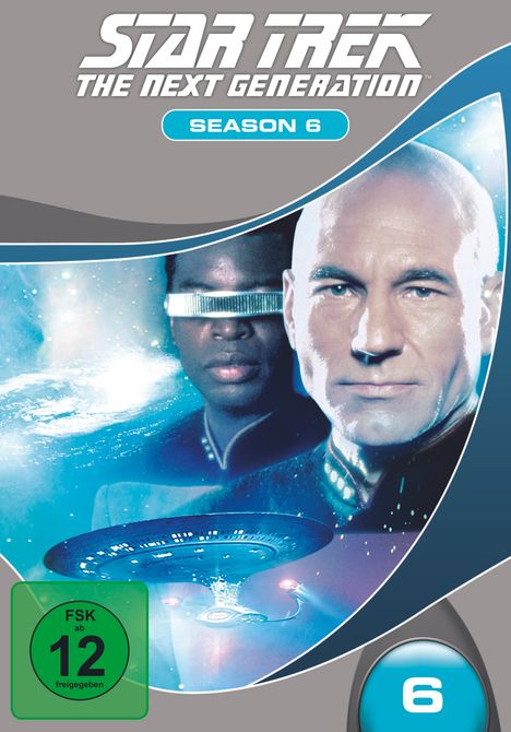 Star Trek: The Next Generation Season 6, 7 DVDs