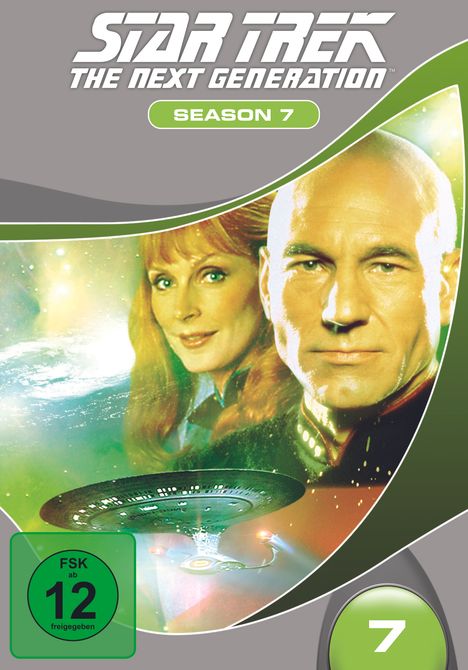 Star Trek: The Next Generation Season 7, 7 DVDs