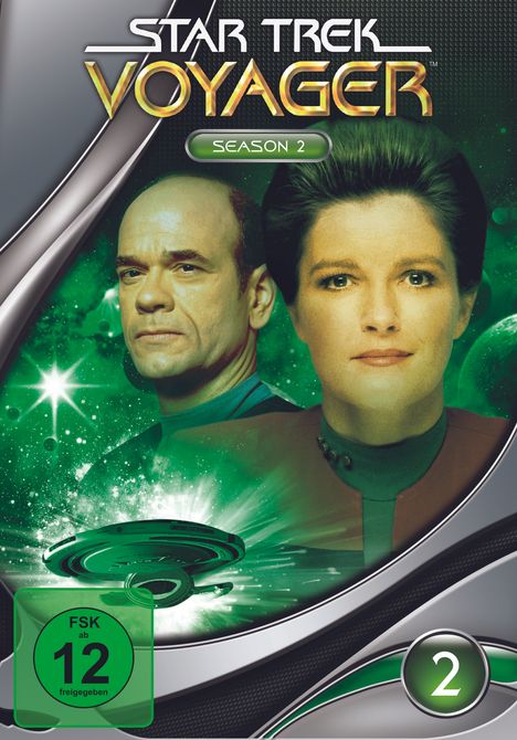 Star Trek Voyager Season 2, 7 DVDs