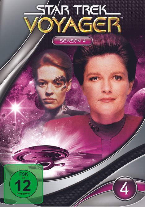 Star Trek Voyager Season 4, 7 DVDs