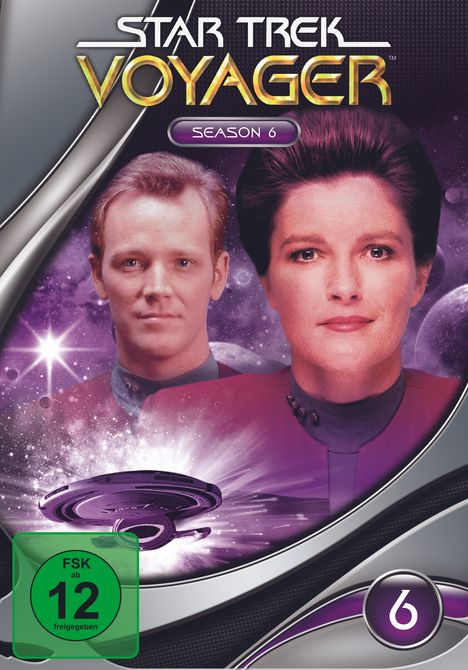Star Trek Voyager Season 6, 7 DVDs