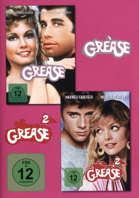 Grease I &amp; II, DVD