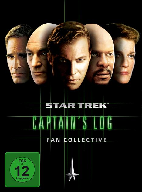 Star Trek Captain's Log Fan Collective, 5 DVDs