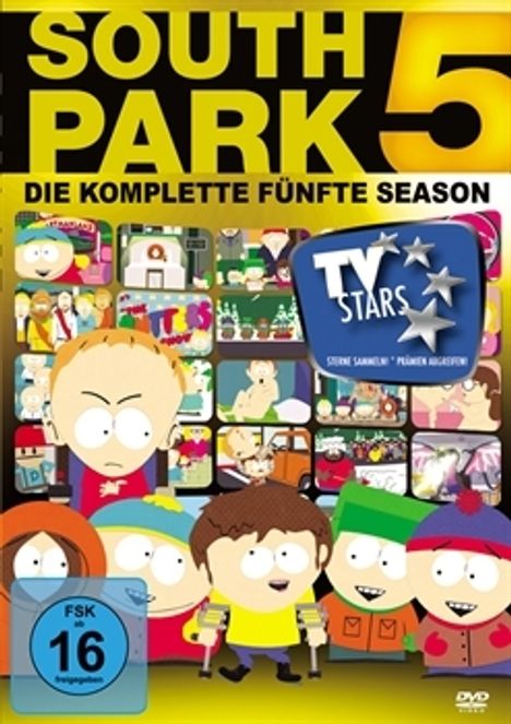 South Park Season 5, 3 DVDs
