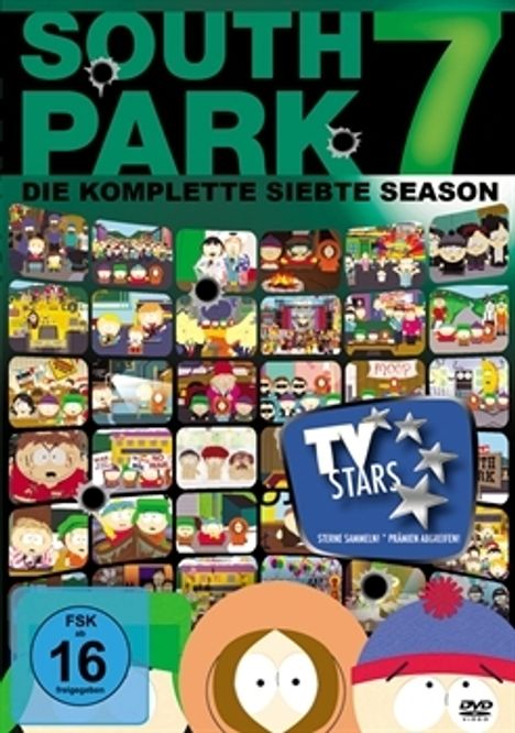 South Park Season 7, 3 DVDs