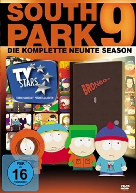 South Park Season 9, 3 DVDs