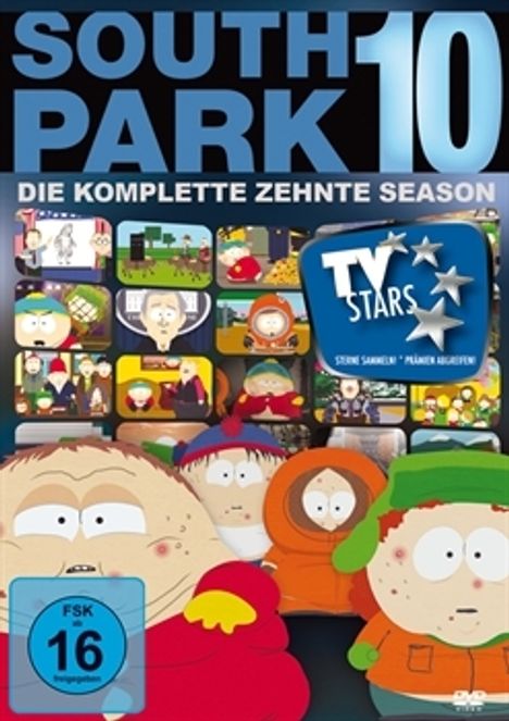 South Park Season 10, 3 DVDs