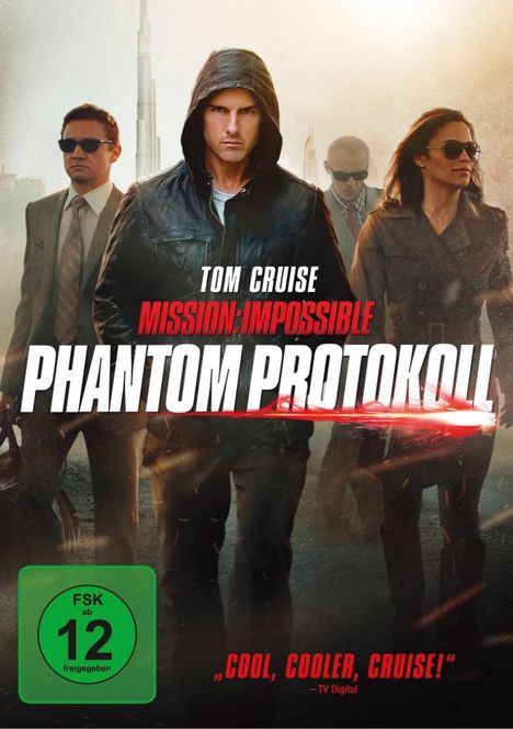 Mission: Impossible - Phantom Protokoll, DVD