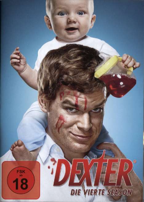 Dexter Season 4, 4 DVDs