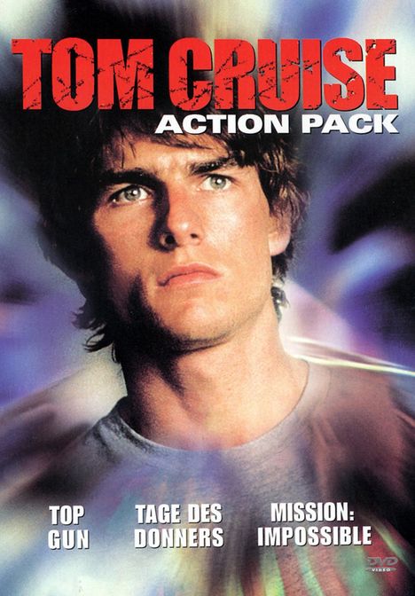 Tom Cruise - Action Pack, 3 DVDs