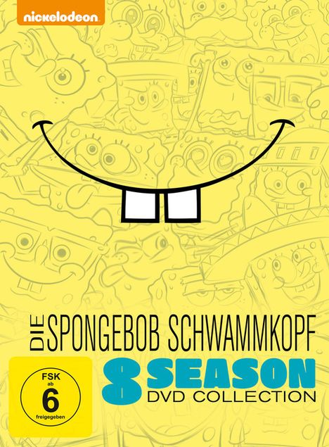 SpongeBob Schwammkopf (Staffel 1-8), 27 DVDs