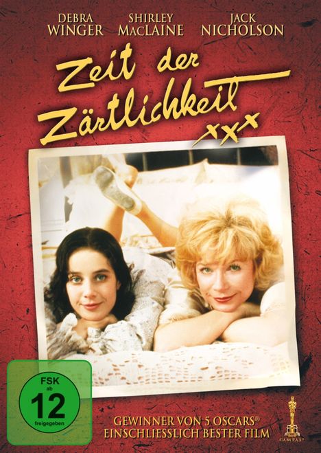 Zeit der Zärtlichkeit, DVD