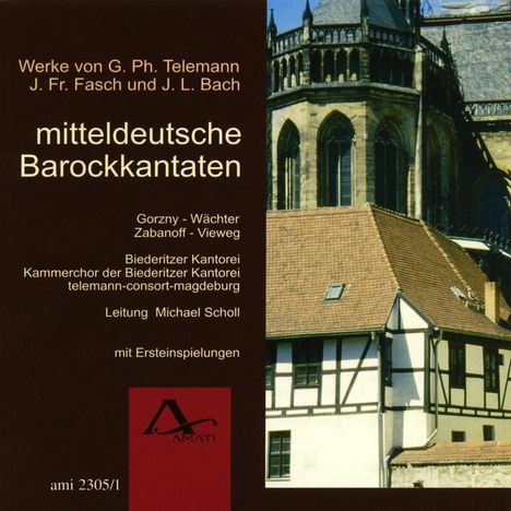 Mittedeutsche Barockkantaten, CD