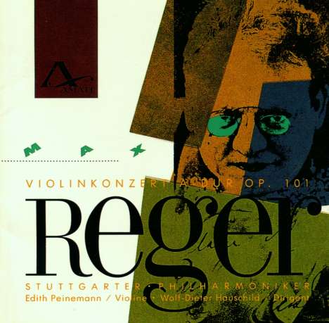 Max Reger (1873-1916): Violinkonzert op.101, CD