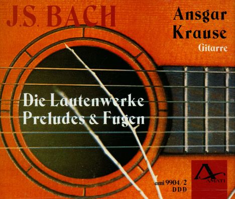 Johann Sebastian Bach (1685-1750): Gitarrenwerke (Ges.-Aufn.), 2 CDs