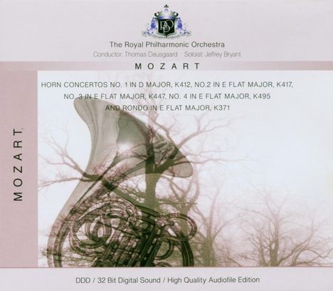 Wolfgang Amadeus Mozart (1756-1791): Hornkonzerte Nr.1-4, CD