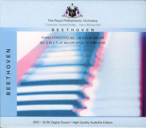 Ludwig van Beethoven (1770-1827): Klavierkonzerte Nr.1 &amp; 5, CD