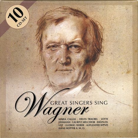 Great Singers sing Wagner, 10 CDs