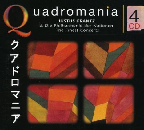 Justus Frantz &amp; Die Philharmonie der Nationen - Finest Concerts, 4 CDs