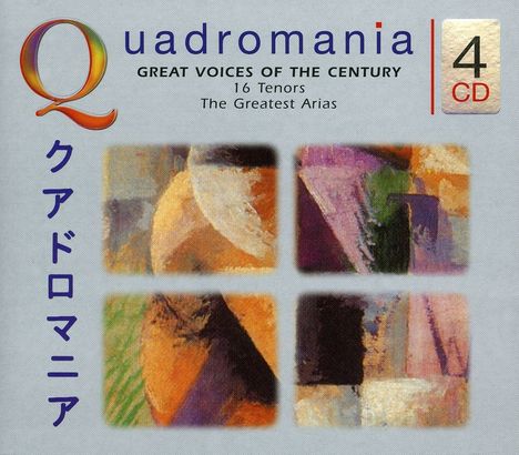 Great Voices of the Century - 16 Tenors, 4 CDs