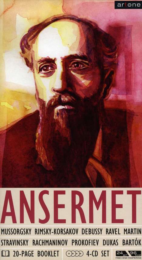 Ernest Ansermet dirigiert, 4 CDs