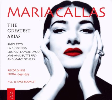 Maria Callas - The Greatest Arias Vol.1, 2 CDs