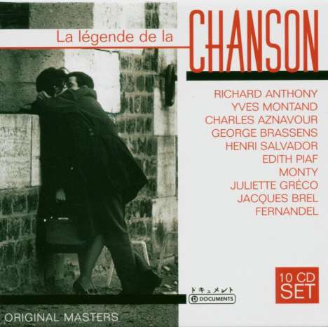 La Legende De La Chanson, 10 CDs