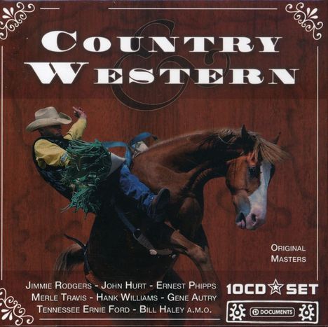 Country &amp; Western, 10 CDs