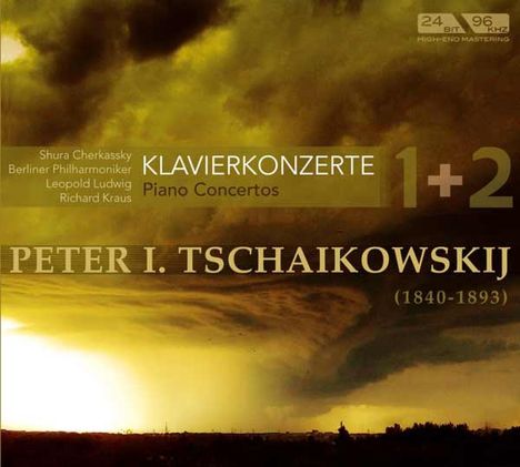 Peter Iljitsch Tschaikowsky (1840-1893): Klavierkonzerte Nr.1 &amp; 2, CD