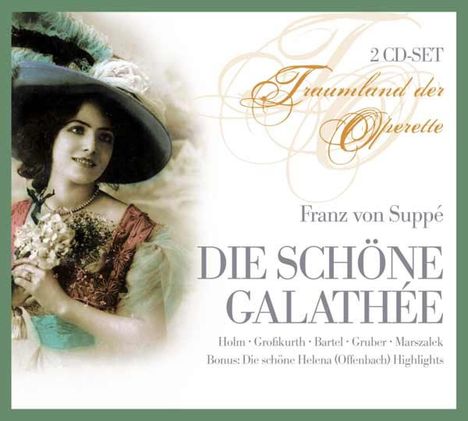 Franz von Suppe (1819-1895): Die schöne Galathee (Gesamtaufnahme), 2 CDs